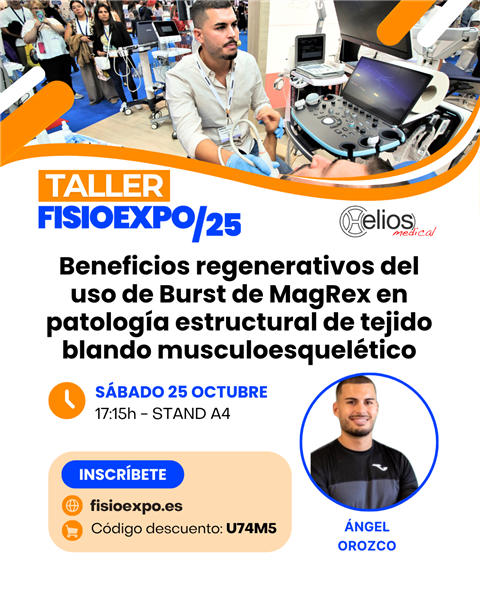 Beneficios regenerativos del uso de Burst de MagRex en patología estructural de tejido blando musculoesquelético