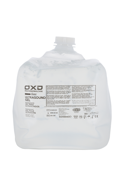 OXD Ultrasound gel clear - Flexible container 5000 ml Fisioexpo 2025