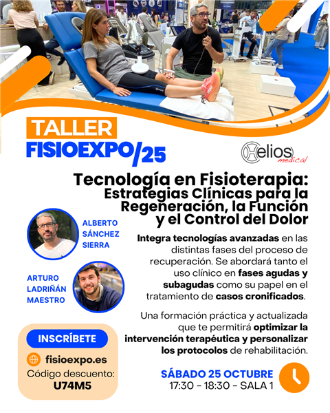Tecnología en Fisioterapia: estrategias clínicas para la regeneración, la función y el control del dolor