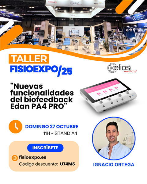 Nuevas funcionalidades del biofeedback Edan PA4 PRO
