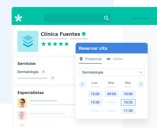 Doctoralia para clínicas